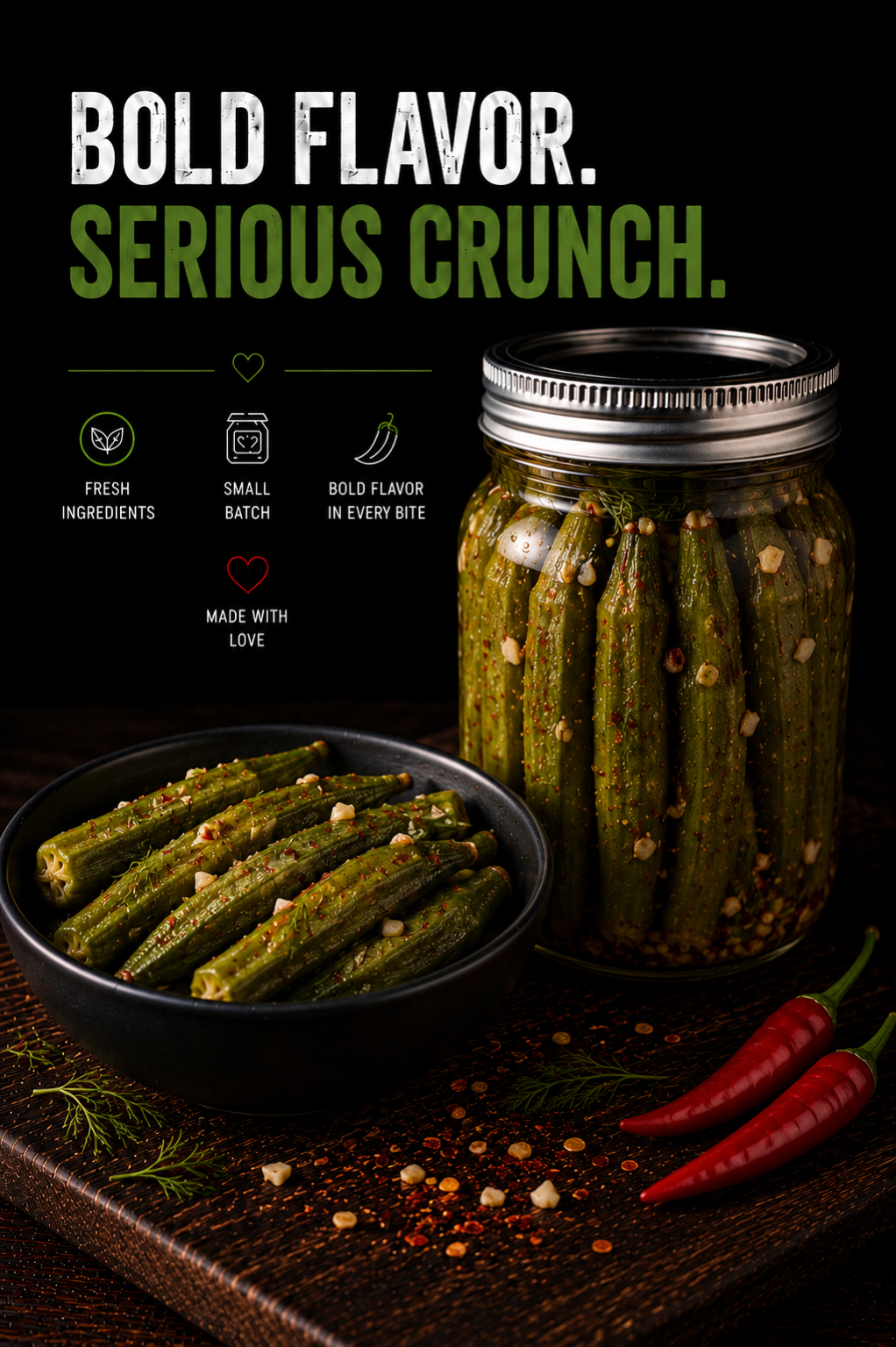 Pickled Okra